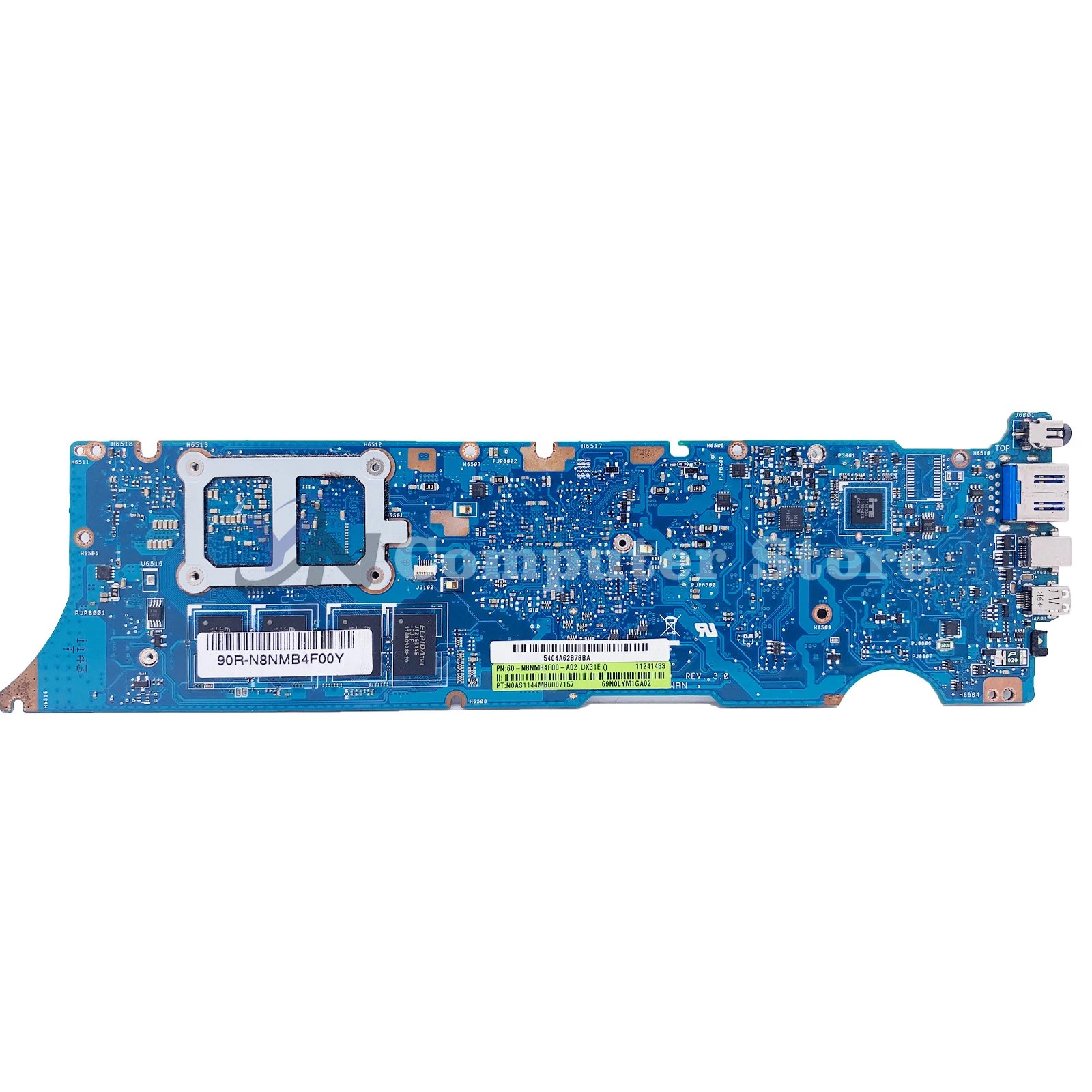 Laptop Motherboard para ASUS, Mainboard para ASUS Zenbook, UX31E, BX31E, 4GB de RAM, I3, I5, I7-2TH Gen, Placa Principal, 100% TESTE OK