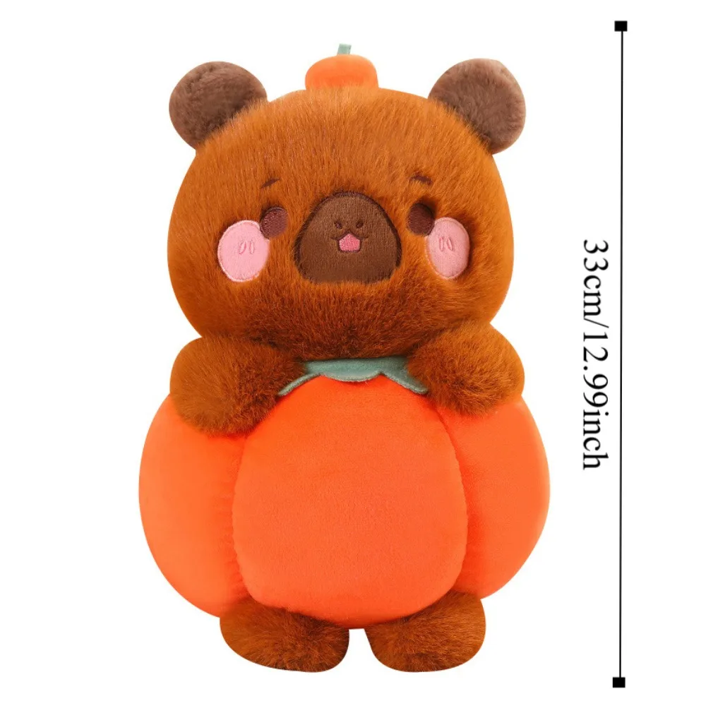 Dessin animé fruits Animal en peluche cochon chien citrouille Capybara  peluche poupée Animal moelleux lapin en peluche poupée cadeau de noël /  Animaux en peluche et peluche, image size:1000x1000