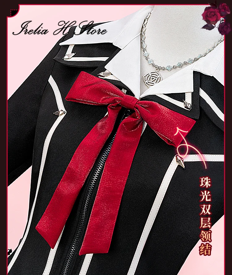 Irelia H Anime Vampire Knight Clan Kaname Cosplay Costume Clan Kaname White Black Uniform JK Suit Halloween Costumes