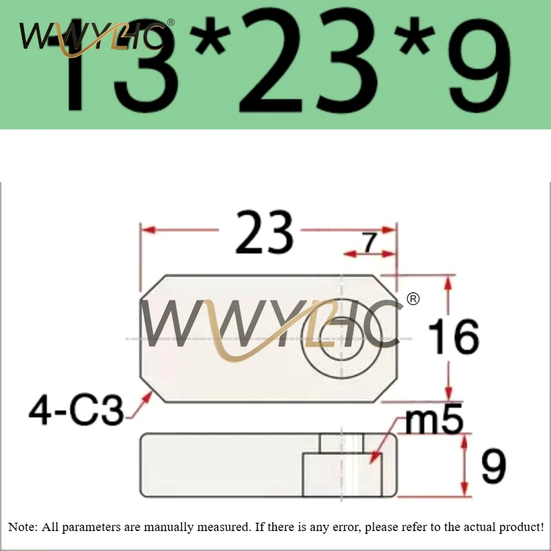 Suitable For Small Pressure Plate of The Driver's Cylinder Needle Inclined Guide Column and Push Pipe Strip Y83A