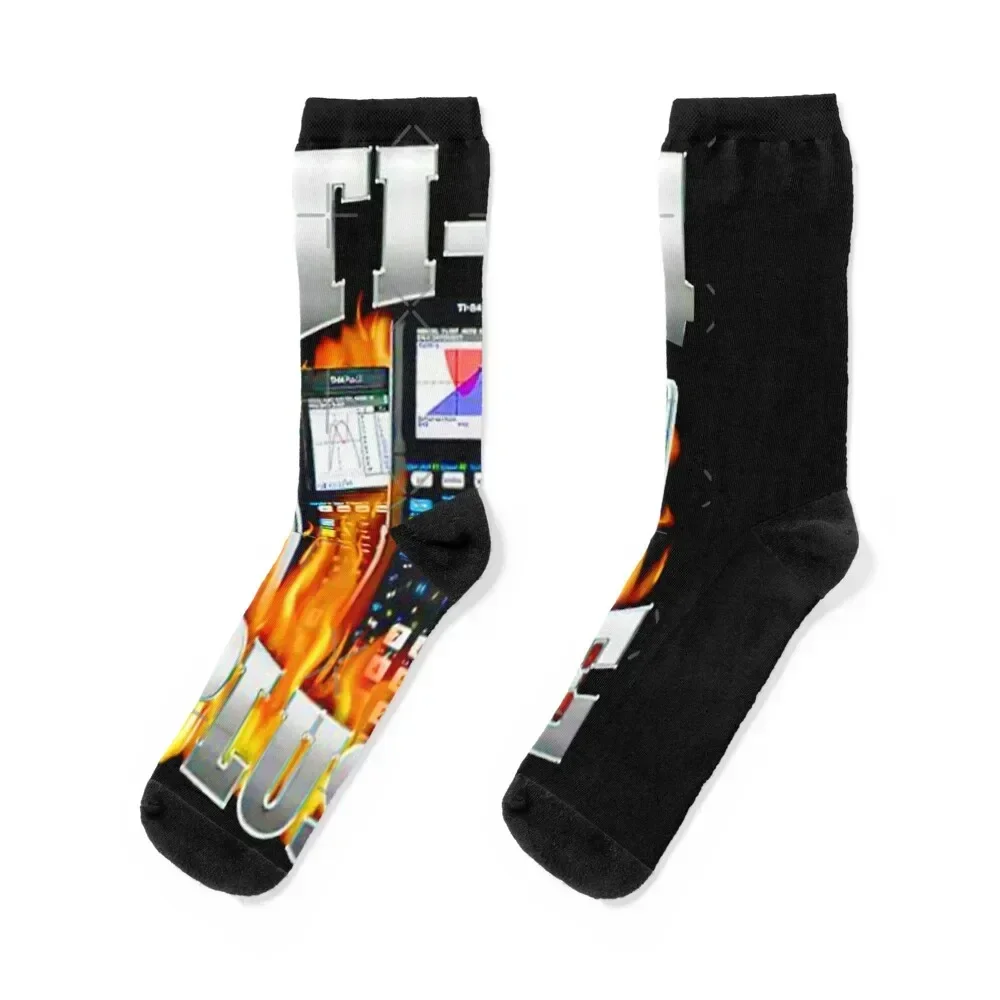 Ti 84 Plus Ce Socks designer brand warm winter custom moving stockings Socks Girl Men's