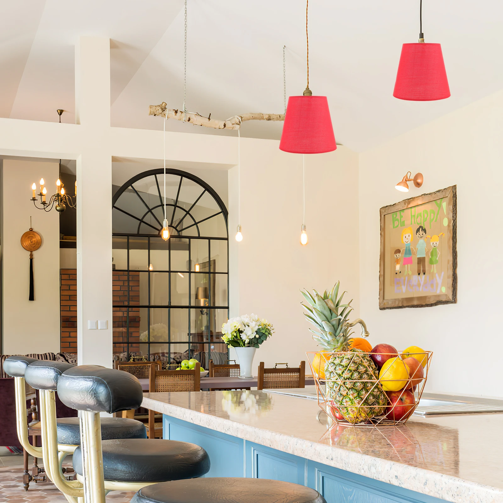 

Macaron Lamp Shade Elegant Fabric Light Cover for Chandelier Ceiling Floor Desk Pendant Lamp Home Decor Upgrade