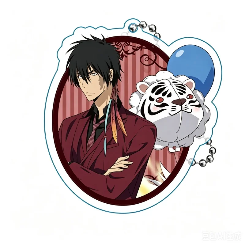 Cell Phone Pendant  Anime HITMAN REBORN! Bag Pendant Funny Gifts For Girls For Fans Gifts Jewelry Bag Acrylic KeyRing Keychain
