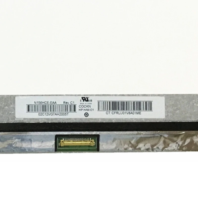 

N156HCE-EAA подходит для N156HCE-EA2 N156HCE-EAL NV156FHM-N43 NV156FHM-N41 NV156FHM-N42 LP156WF4 SPU1 LP156WF6 SPF1 IPS 30-контактный