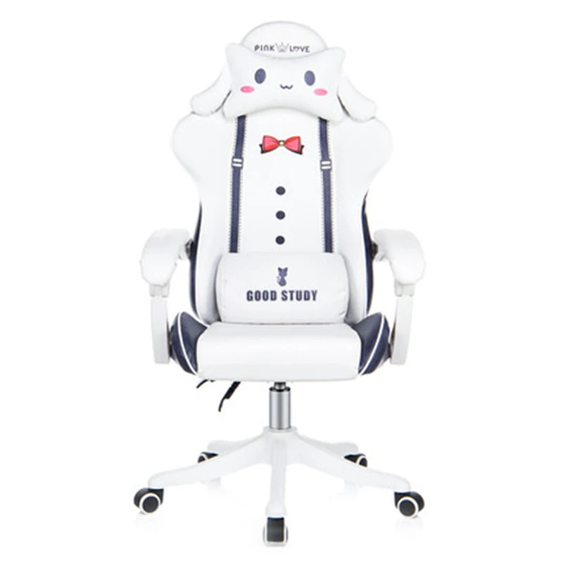

New cute computer chair home student writing study chair dormitory office chair live game chair comfortable lunch break chair