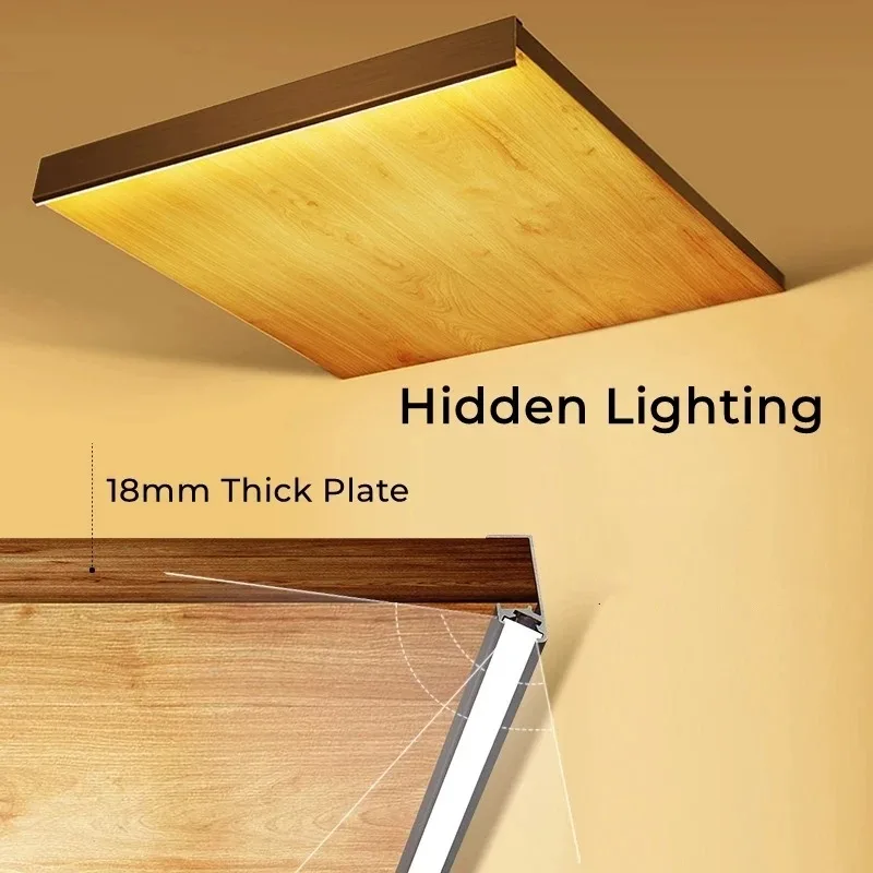 45 Degree Oblique Led Cabinet Light Pc Channel Diffuse Wardrobe Layer Board Closet Shelf Aluminum Profile Clip Bar Strip Lamp