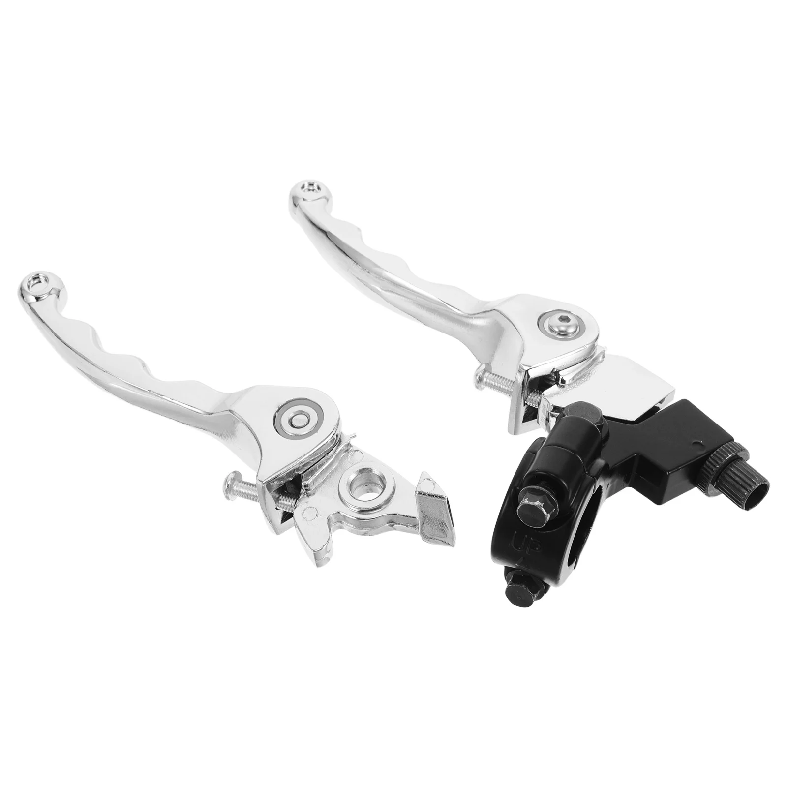 

2Pcs Motorcycle Dirt Bike Atv Folding Brake Clutch Lever Three-Finger Ergonomic Handlebar Replacement Brake Lever