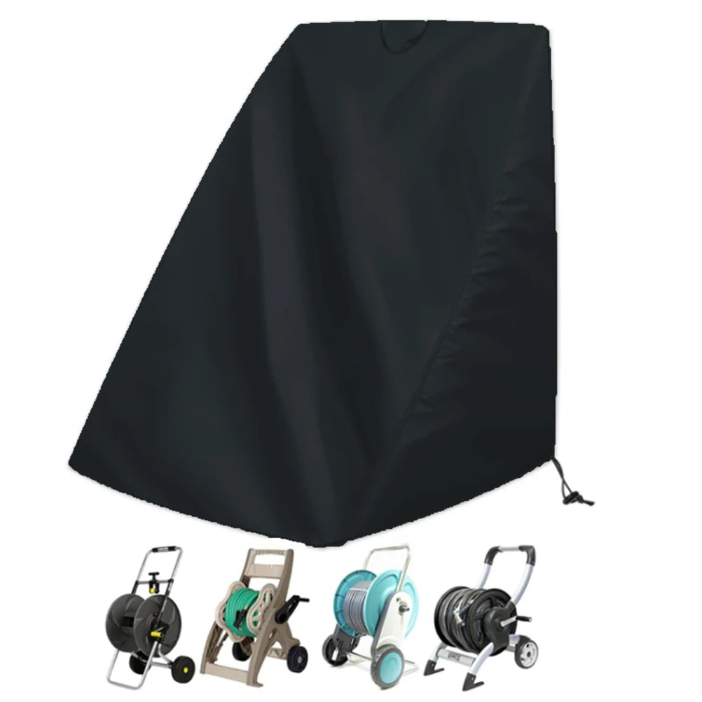 

Garden Hose Reel Cart Cover Waterproof 210D Oxford Cloth Durable Outdoor Foldable Protect Rain Snow Dust Patio