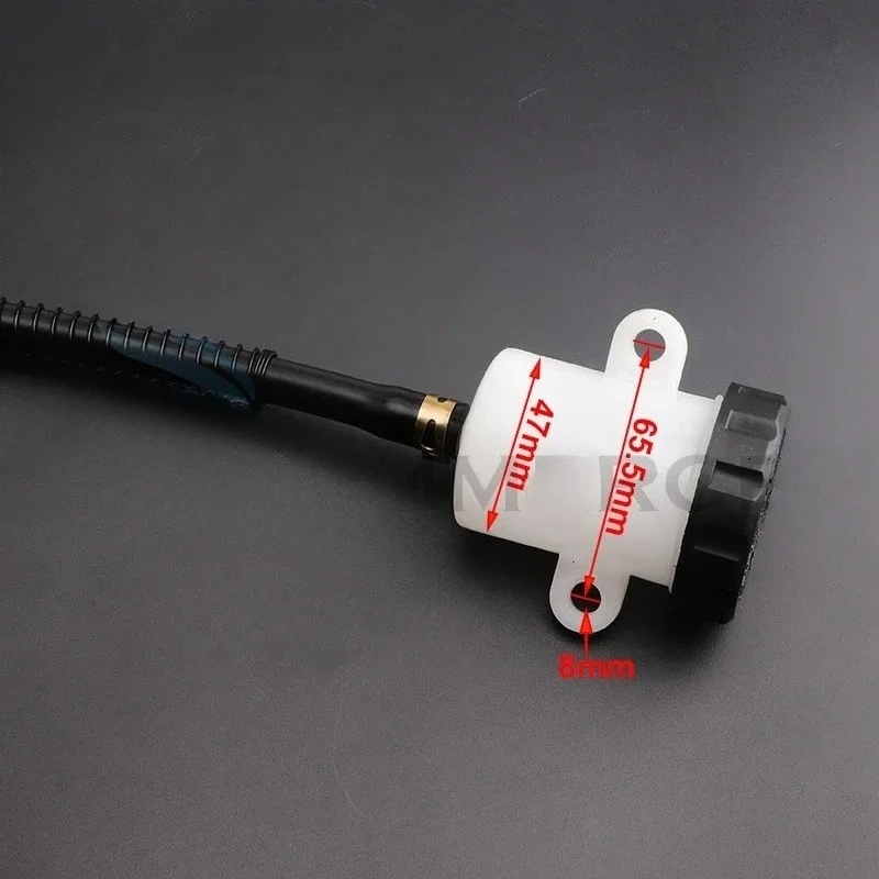 2 Way Foot Hydraulic Master Disc Brake Cylinder Pump Suit Fit For ATV Galf Go kart Karting UTV Buggy Rear Brake accessories