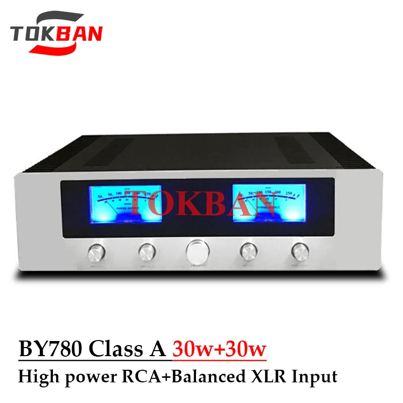 

Tokban BY780 30w*2 2.0 Class A Power Amplifier Accuphase Integrated Amp High-power Balanced XLR High-end HIFI Amplifier Audio