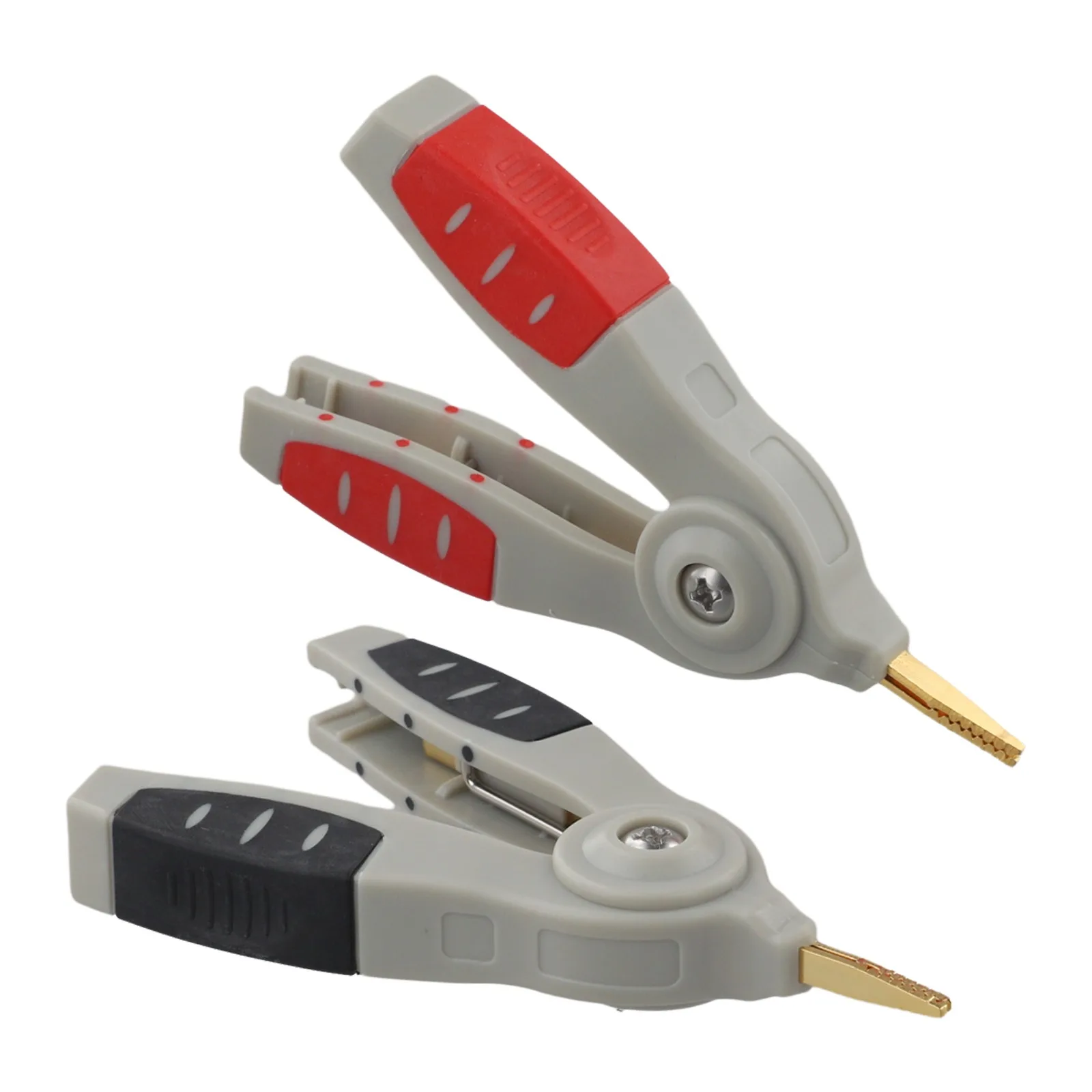 Kelvin Test Clip Supporting Four-Terminal Configuration for Eliminating Resistance in Critical Low-Value Measurements