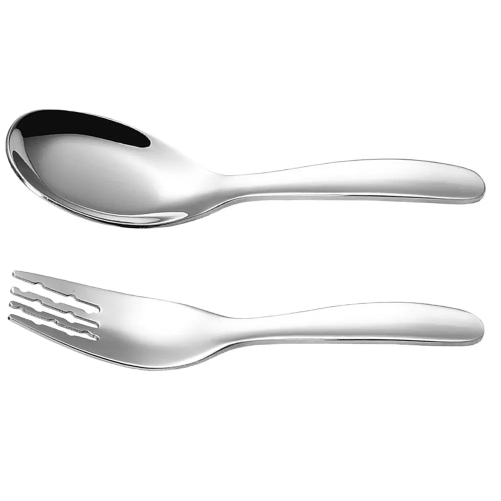 

1Set Children Tableware Set Ergonomic Handle Comfortable Grasp Smooth Edges Easy Clean Lightweight Compact Home School Use