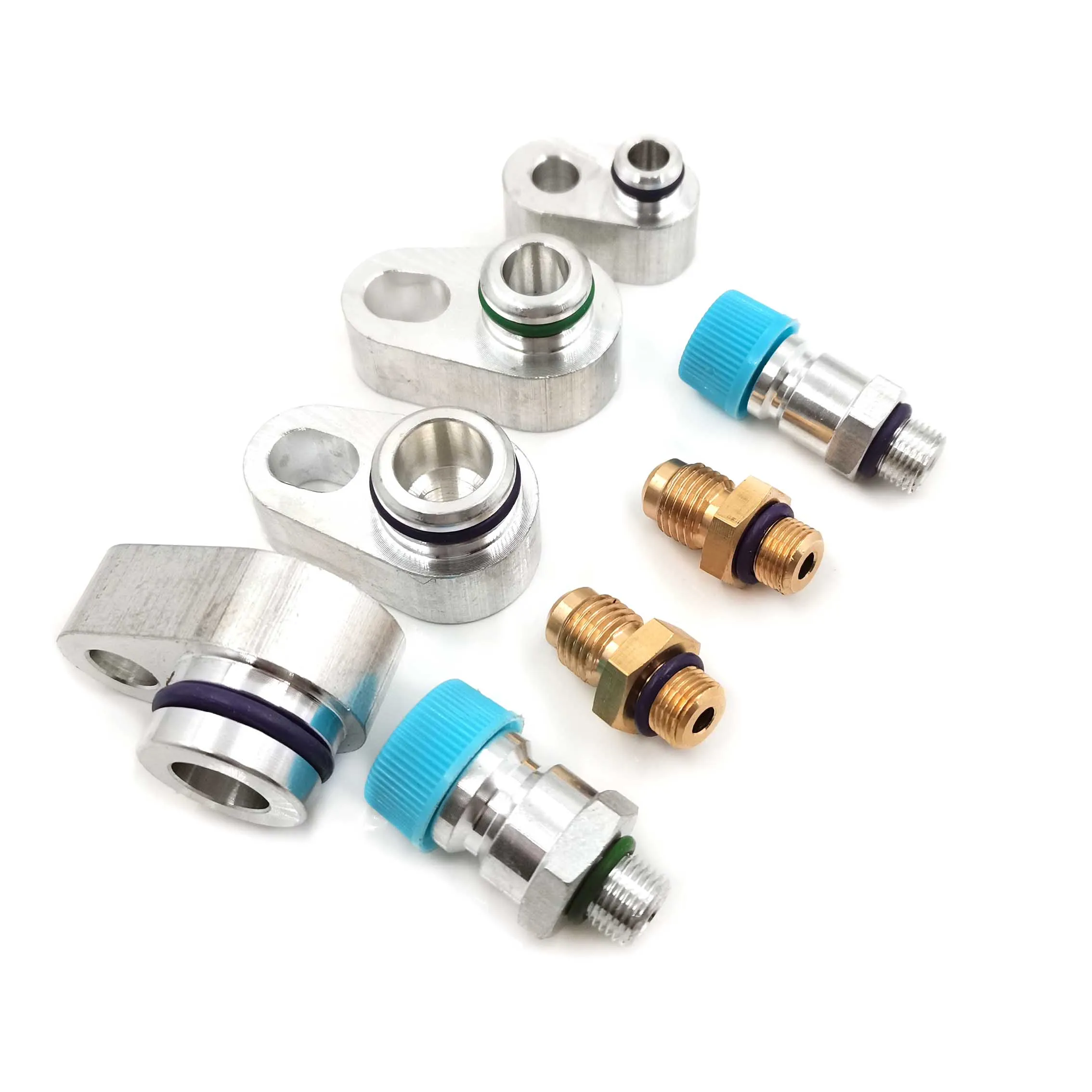 R134a Car Air Conditioning Leak Plug for Condenser Compressor A/C Pump Leak Detection Connector Pipe Joint 3/8 1/2 5/8 3/4