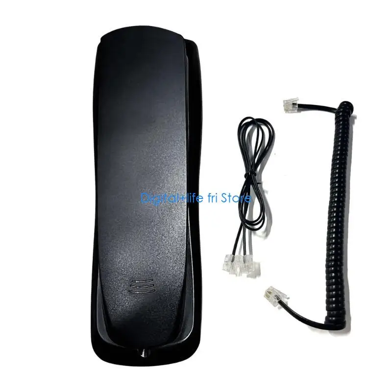 E06D Wall Phone Wall Corded Telephone Home Phone Corded Wall Phones Landline Phones for Home Company Office Greeting Station