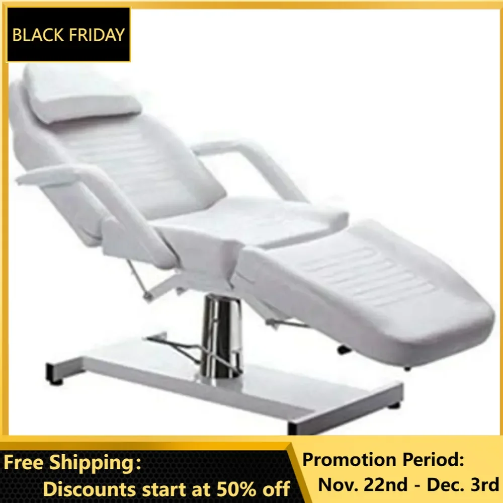 

Spa Beds and Tables, Spa Facial Massage Table Multi-Function Beauty Bed Adjustable Massage Bed White, 360° Swivel, Massage Table