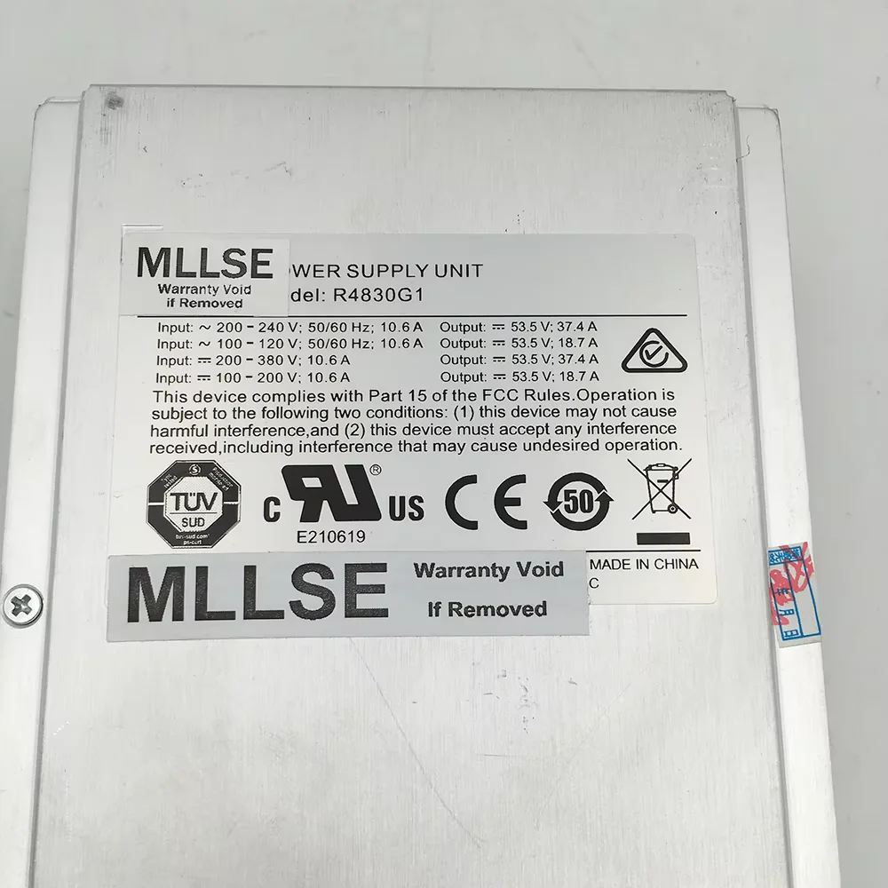 Voeding voor HUAWEI-module R4830G1 2000W Efficiënte gelijkrichtermodule