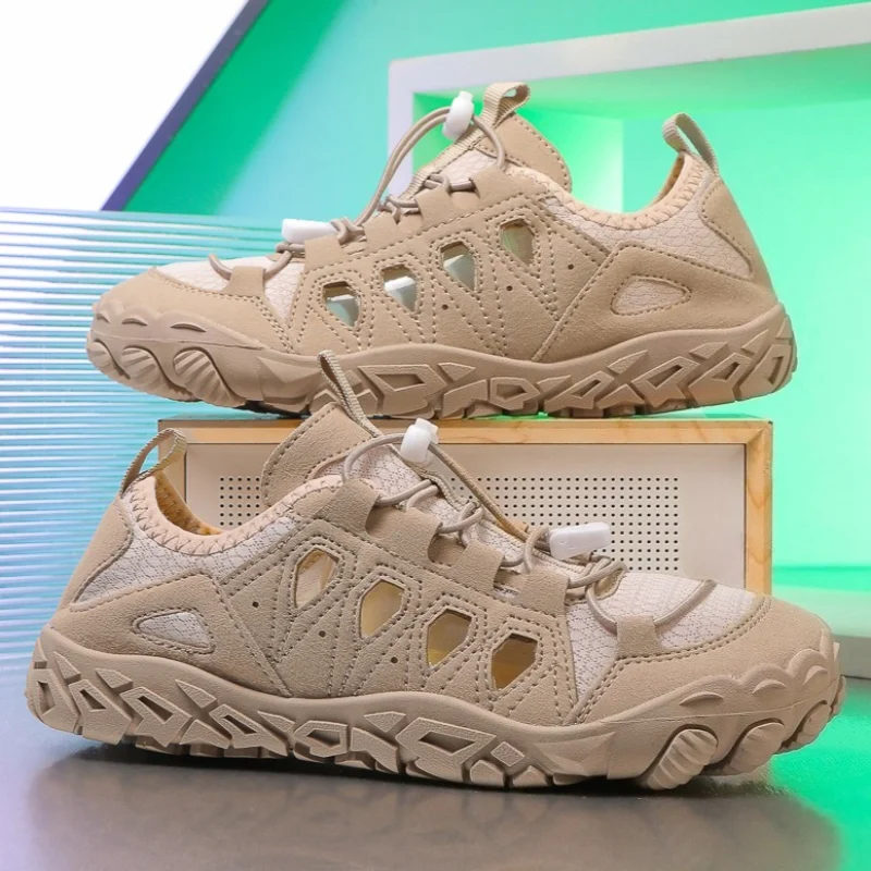 

Men Women Breathable Hiking Outdoor Sneakers Shoes Men Outdoor Hiking Sandals Men Trekking Trail Water Sandals