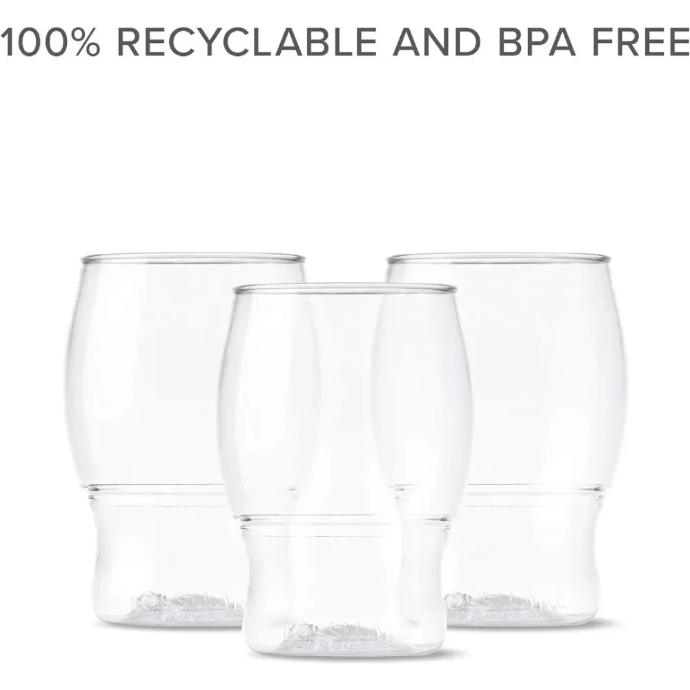 POP 4oz Taster, set of 252, high-quality recyclable unbreakable, unbreakable&crystal clear plastic shot glass, suitable for bars