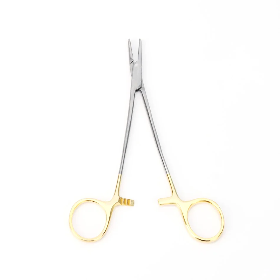 Veterinary TC Needle Holder Reusable Suture Scissors Pet Orthopedic Implants Fishing Pliers Surgical Products 14cm/16cm