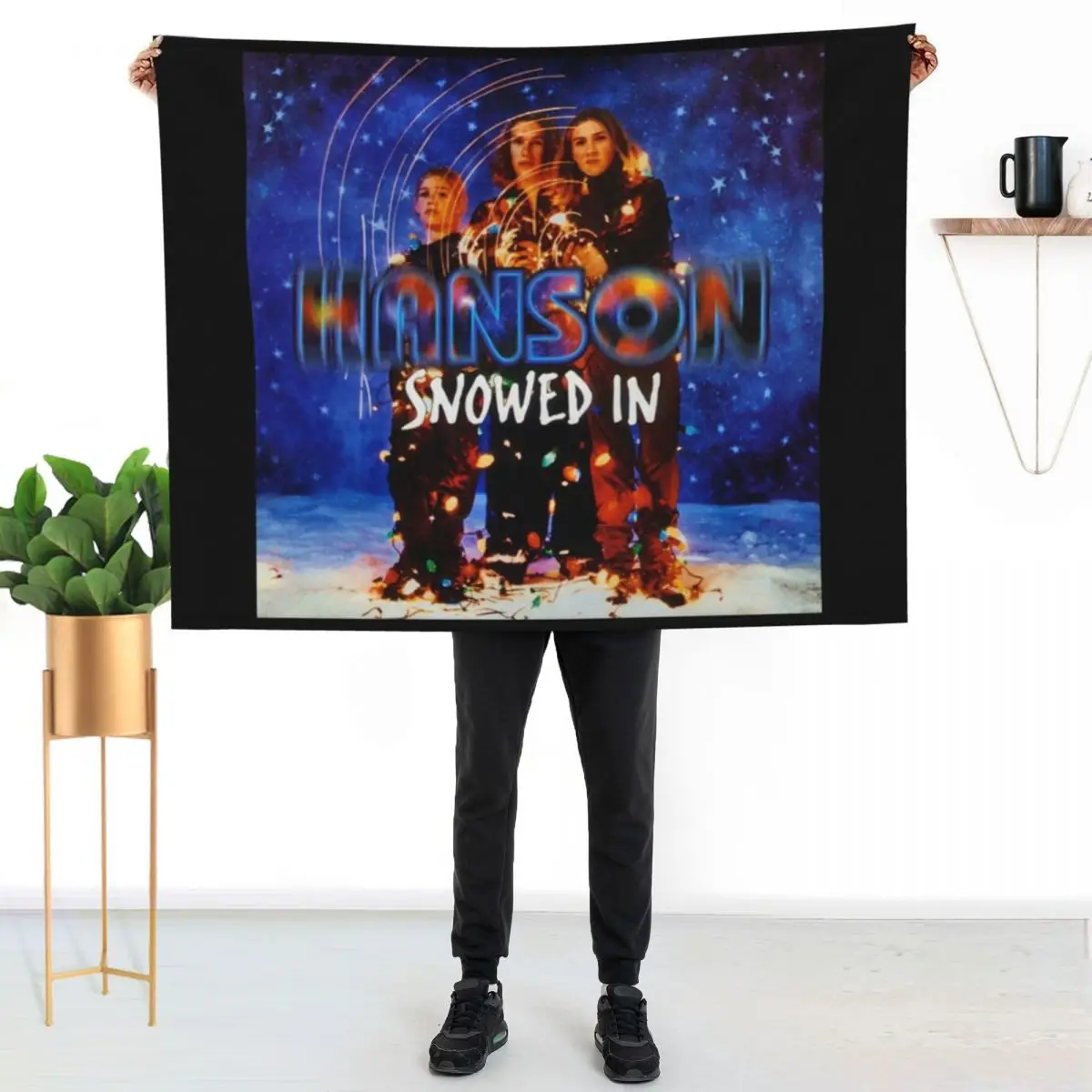 Hanson snowed in Throw Blanket blankets and throws Thermals For Travel Thin Sofas Bed warm for winter Blankets