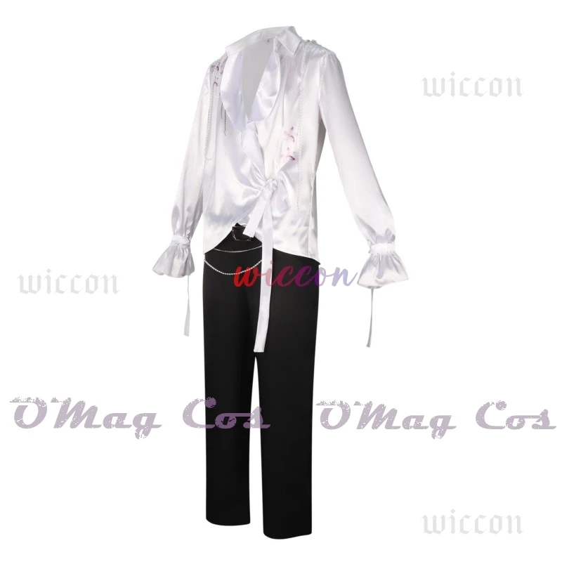 

Zayne Cosplay Flower Shirt Pants Fragrant Possession Uniform with Necklace Halloween Outfit Customized for Men
