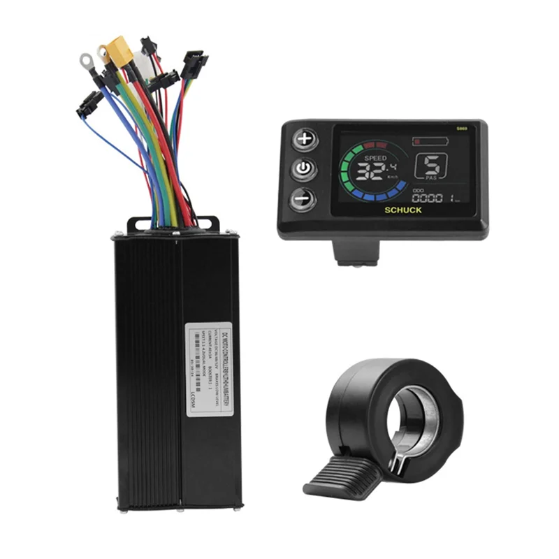 

ABJM-Electric Bicycle Kit Electric Bike Sinewave Controller Kit 36V 48V 40A Withs869 LCD Display Andthumb Throttle Ebike Accesso