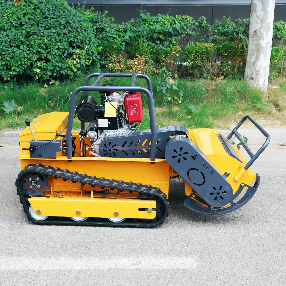 Лебекокосилка с дистанционным управлением, автоматическим предотвращением препятствий и длительным сроком службы батареи, газонокосилка с нулевым поворотом, подходит для больших газонов