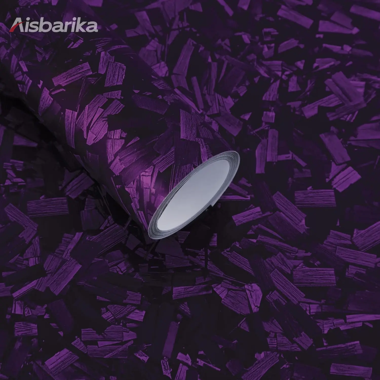 Матовая пленка 1,52*17 м, ПЭТ-материал, кованое углеродное волокно, виниловая пленка для автомобиля, наклейки на автомобиль