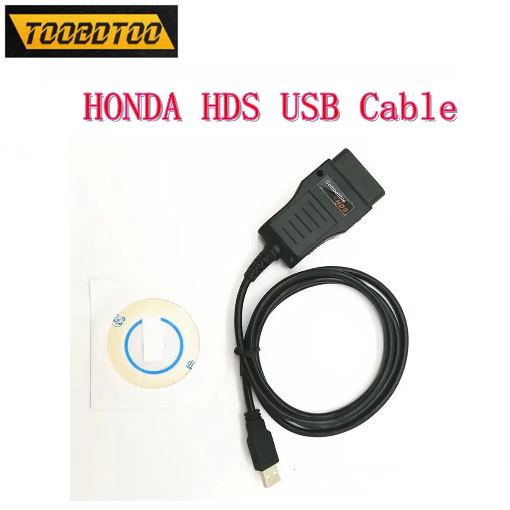 Высококачественный USB-кабель для диагностических инструментов Honda HDS с аппаратной версией V1.4.3 и программной версией FT...