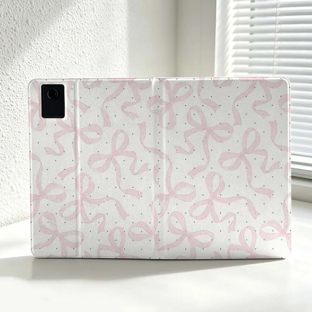 Minimalist Pink Bow Pattern For Lenovo Xiaoxin Lenovo Tab Pad Pro Plus K11 P12 M10 Legion Y900 Soft Inch Tablet Case Cover - view 4