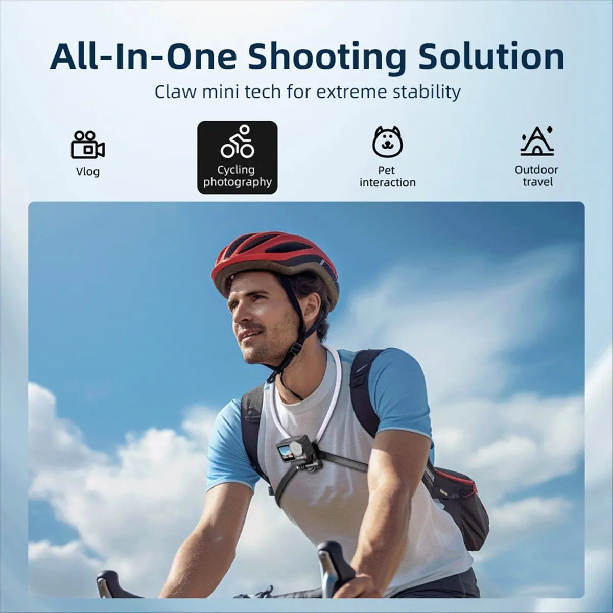 Neck Mount Holder for 360/ Pocket 3/Action Accessories Camera Mount Chest Strap