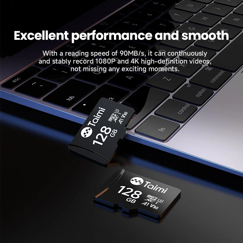 Карта памяти Taimi MicroSD C10 32 ГБ 64 ГБ Class10 Память TF Micro SD SDXC 128 ГБ 256 ГБ A1 U3 V30 4K для видеорегистратора