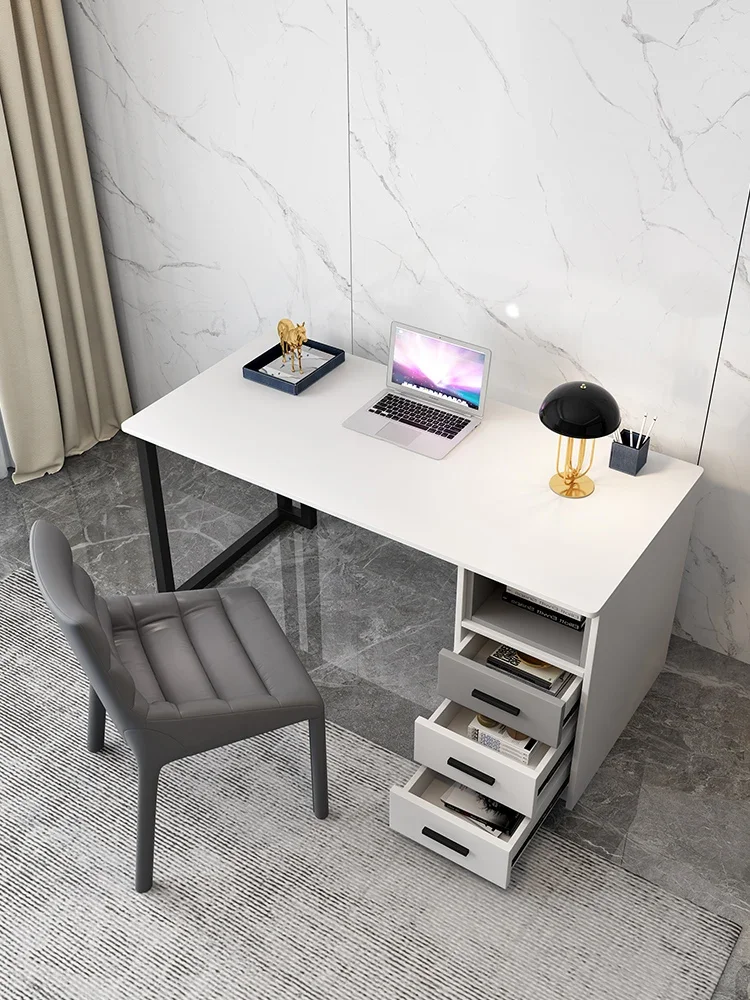 Solid wood light luxury internet celebrity writing desk, office modern minimalist computer , home bedroom