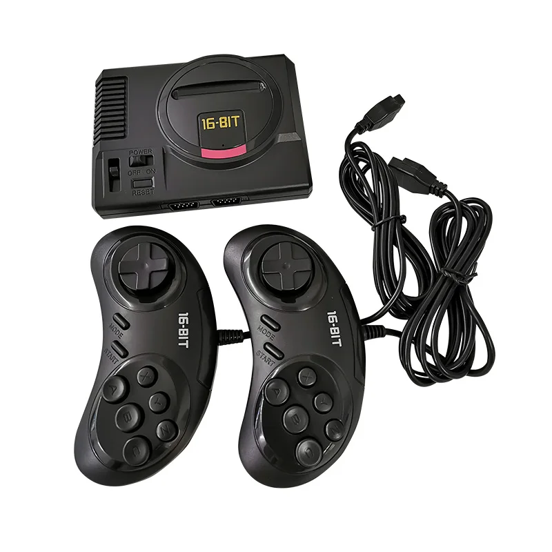 Imagem -04 - Console Megadrive com Modo Mini Sistema de Entretenimento de Vídeo 168 Jogos Construído em 16 Bit