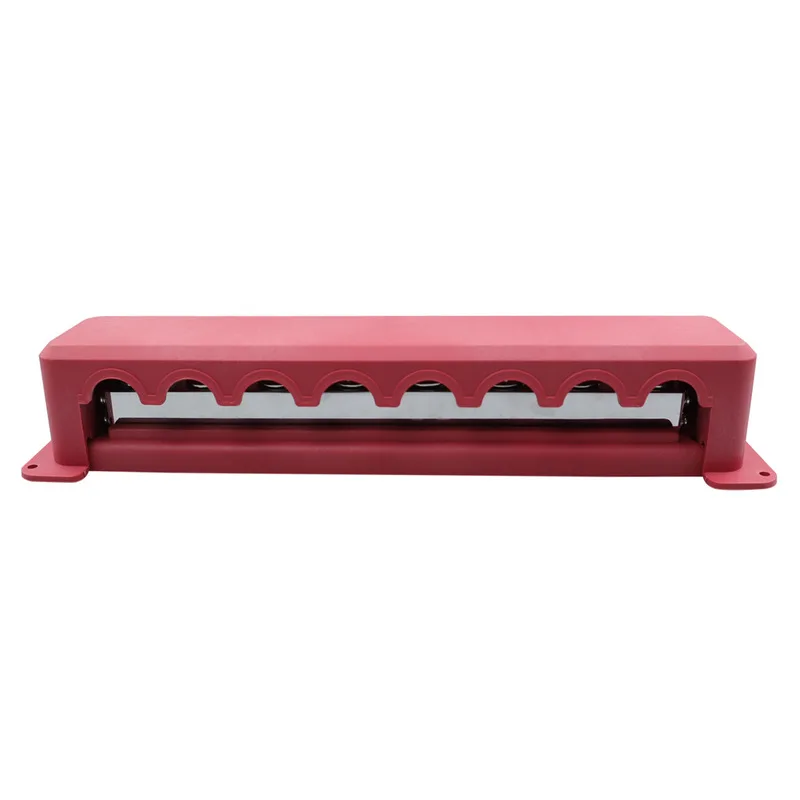 48V 600A Heavy‑Duty M10 Pure Copper Busbar High Current Power Distribution Block Terminal Post for RV Yacht Marine Boat Caravan