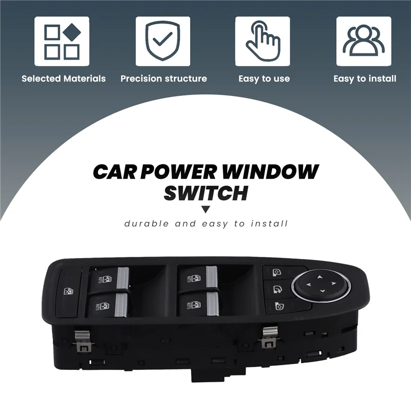 Wysokiej jakości przełącznik szyb samochodowych 254015831R 25401-5831R do Renault Clio 5 Captur II Akcesoria samochodowe z kierownicą po lewej stronie