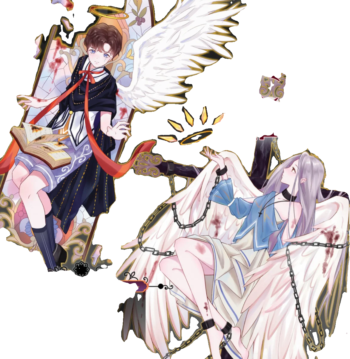 Лента для домашних животных Washi Good Friday, Miracle, Glossy PET Shell Gold, Craft