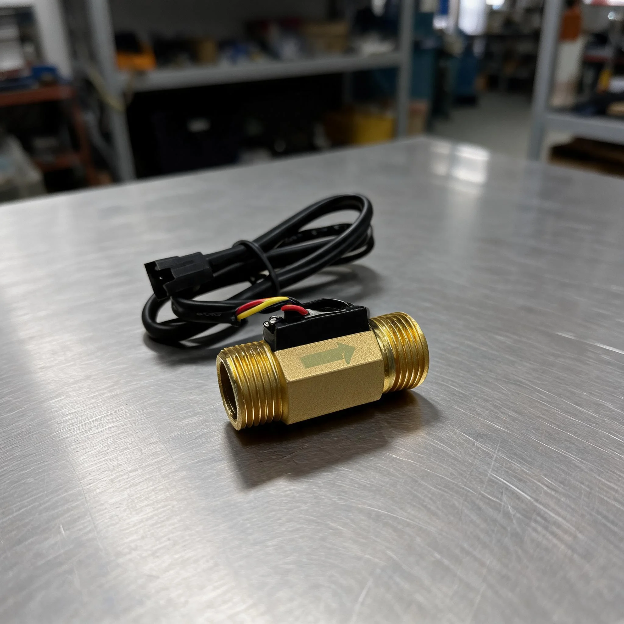 Water Flow Sensor Hall Effect Switch Copper For Gas Water Heater Wall Mounted Boiler Temperature Regulation Heating Accessories