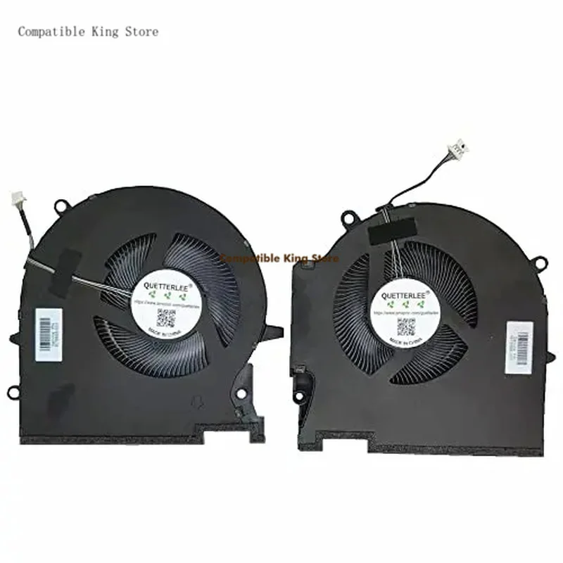 d Replacement New Laptop CPU + GPU Cooling Fan  For HP OMEN 7 Plus 17-CK 17-ck0054TX TPN-Q266 Series Fan