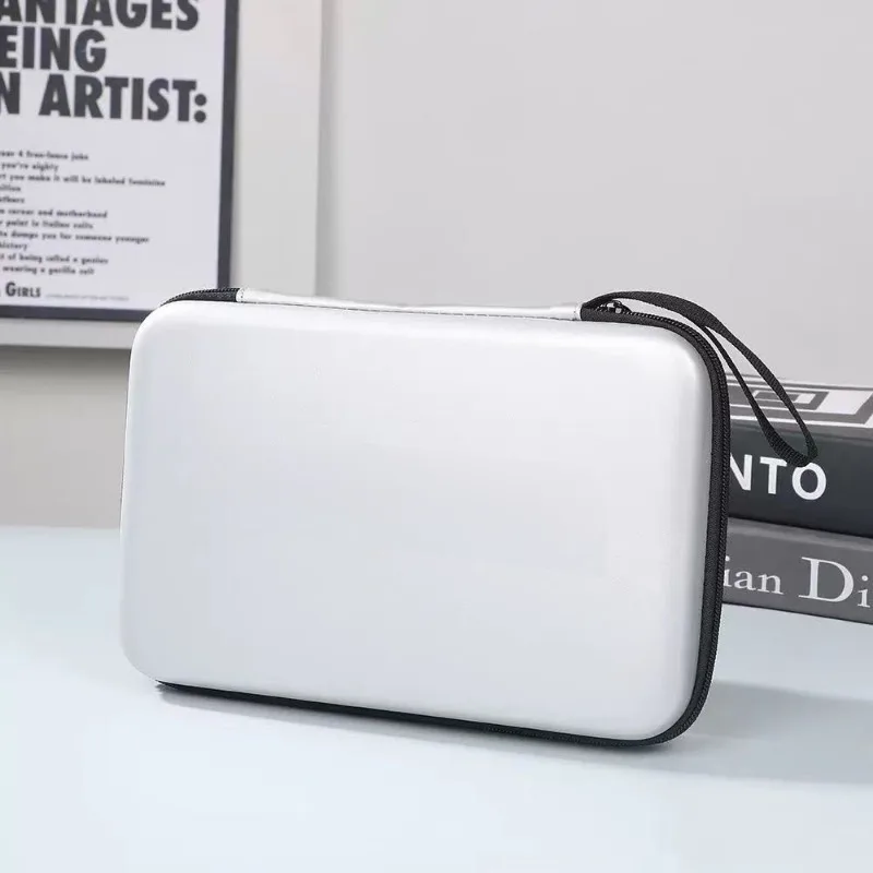 

1pc Solid Color Table Tennis Racket Cover Table Tennis Bag Storage Bag Hard Shell Portable Box