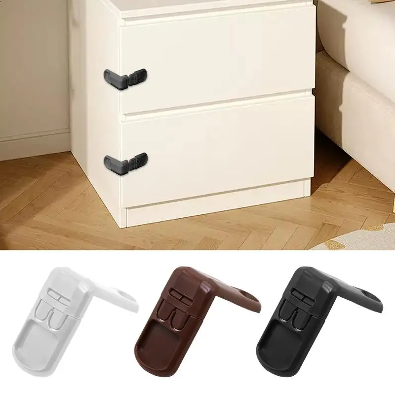

Child Proof Lock 10X Child Proof Cabinet Door Lock Removable Secure Sturdy Kids Proofing Baby Stuff For Furniture Kitchen Ovens