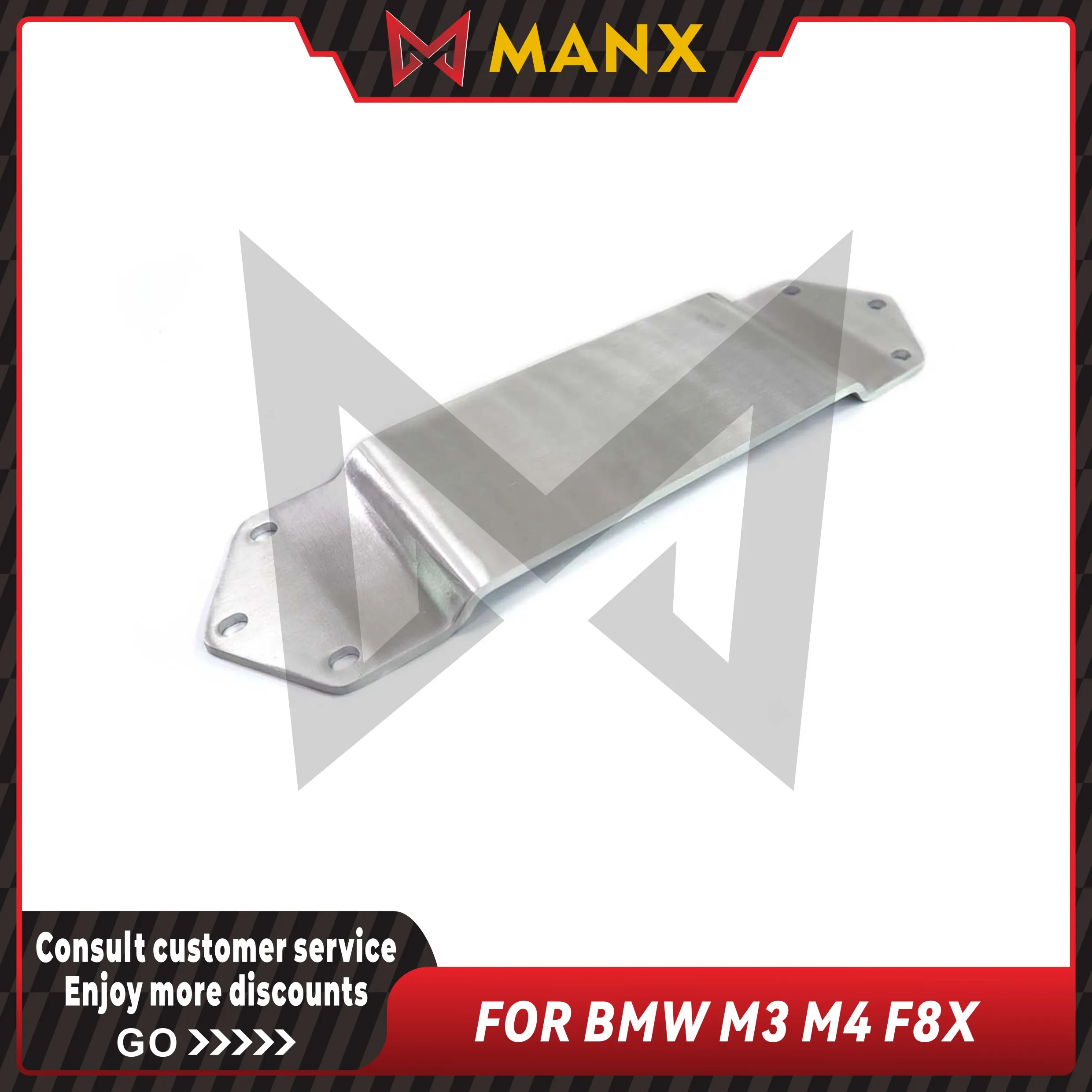 

Fast delivery in 24 hours Suitable for BMW M3 M4 F8X Stainless steel Baffle Performance Exhaust fitting