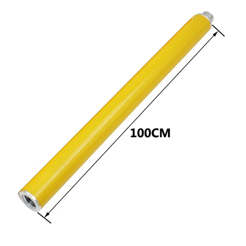 Liga de alumínio gps extensão haste biela diâmetro 2.5cm comprimento 60cm ou 100cm rosca 5/8 Polegada 1 pçs