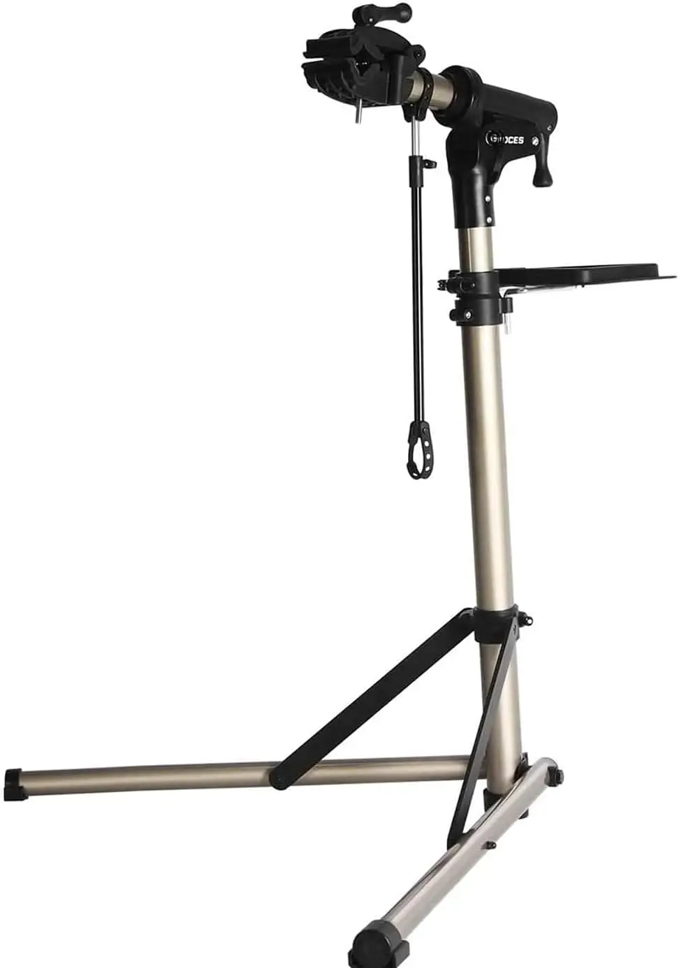 

Bike Workstand with Adjustable Clamp for Home Bicycle Repair, Lightweight Folding Stand