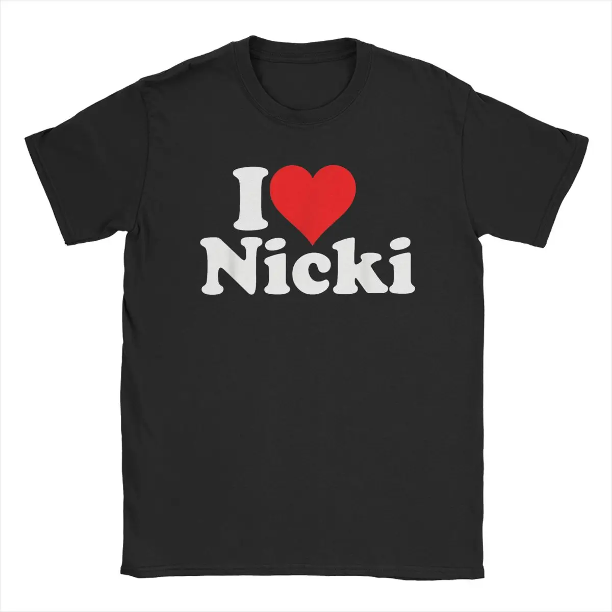 Cool I Love Nicki Minaj T-Shirt Men O Neck Cotton T Shirt Short Sleeve Tee Shirt Summer Tops