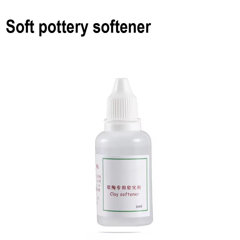 10/50ml 30ml Clay Softener Clay Blend Oil Thinner To Increase Viscosity DIY Hand Doll Model Smooth Surface Process Material