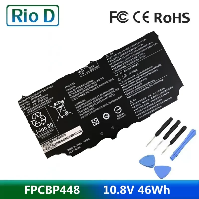 NEW FPCBP448 10.8V 46Wh FPB0322S Laptop Battery For FUJITSU stylistic Q775 Q736 Q737 3ICP7/64/84 Batteries