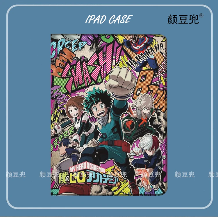 My Hero Academia Anime DEKU Cases For iPad 10.2 9th Mini 6 5 Case Luxury Silicone For iPad Air 3 4 5 iPad Pro 9.7 11 12.9 Case