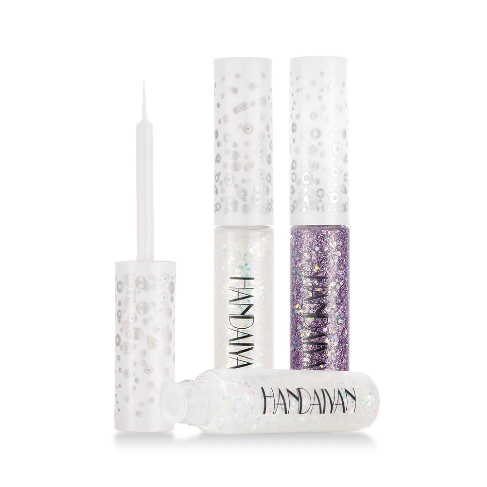 HANDAIYAN 12 color eyeliner liquid eye shadow colorful eye makeup sequins stage performance color eyeliner liquid