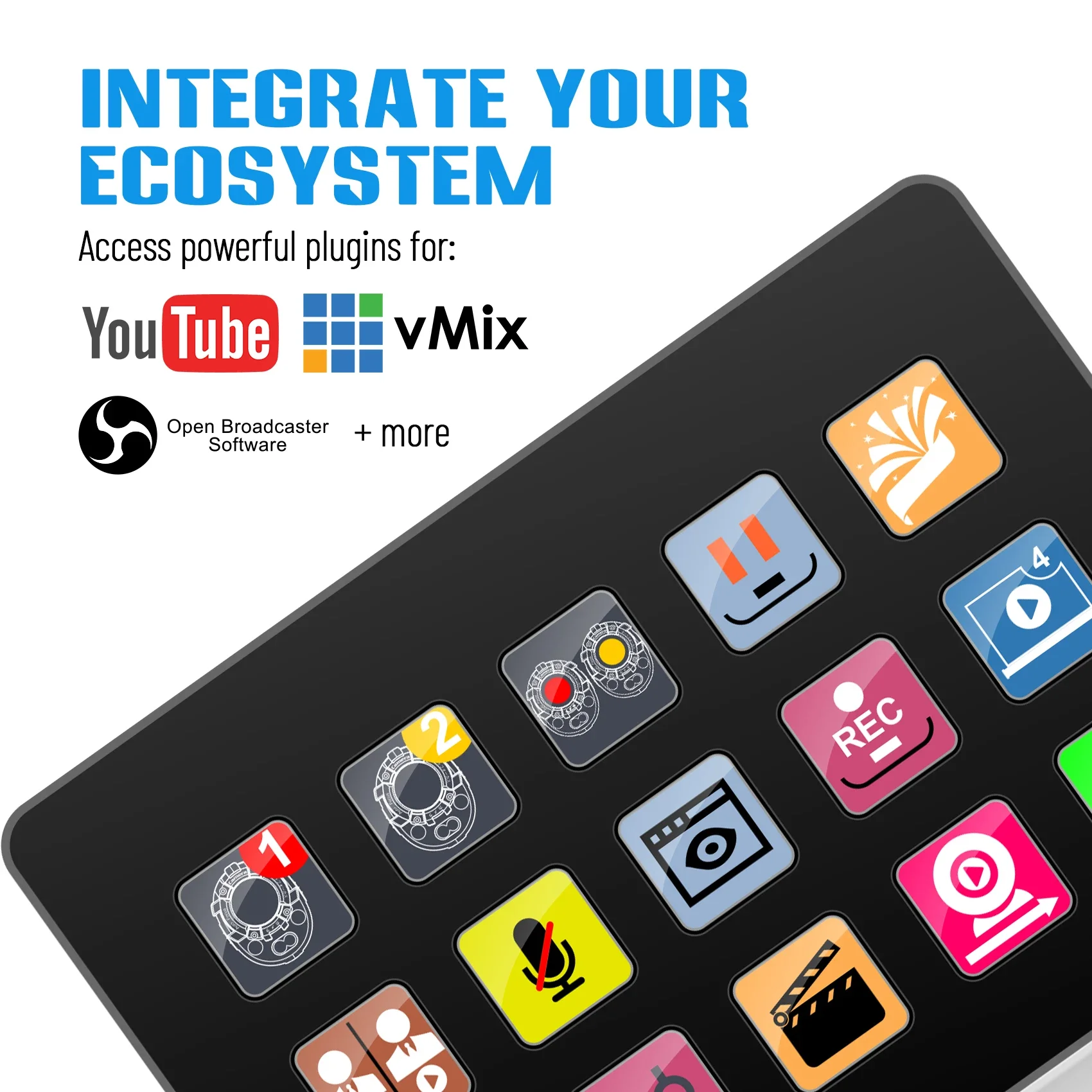 Hot Selling Factory PriceStudio Controller Trigger Actions Stream Deck In Apps And Software Like OBS Twitch YouTube And More Wor